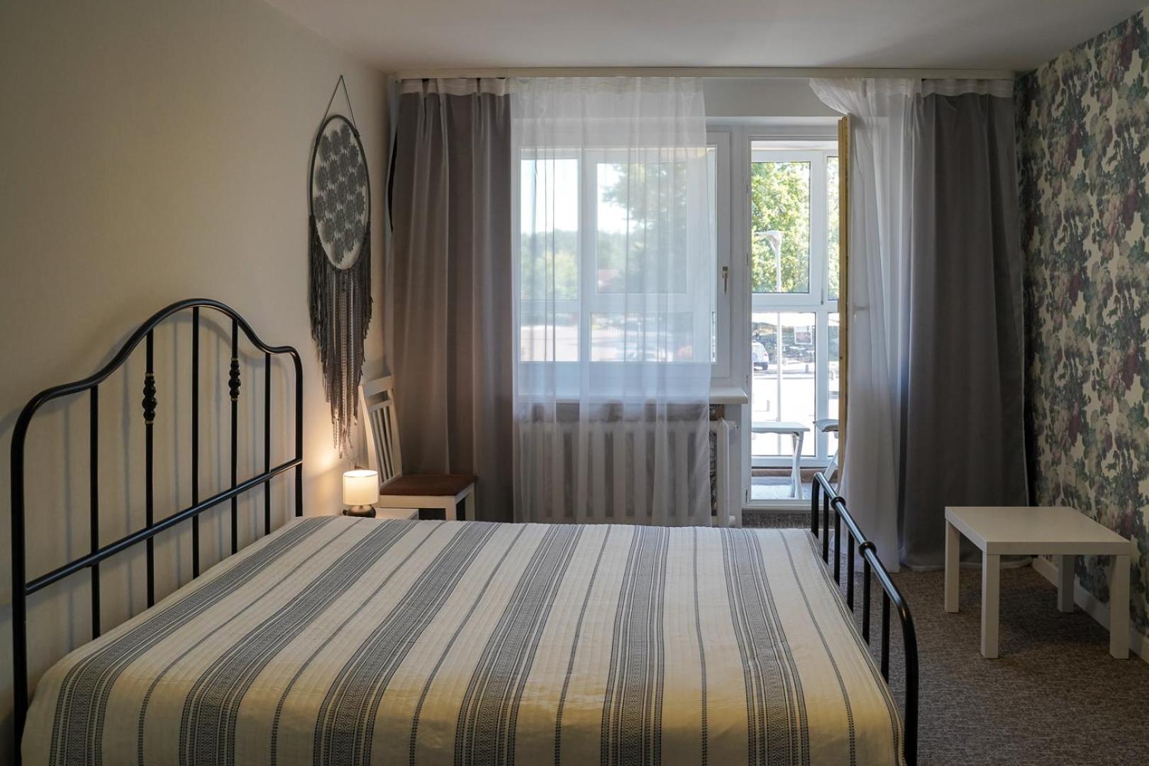 Apartamentai Birstono Centre Su Zidiniu Birstonas Bagian luar foto